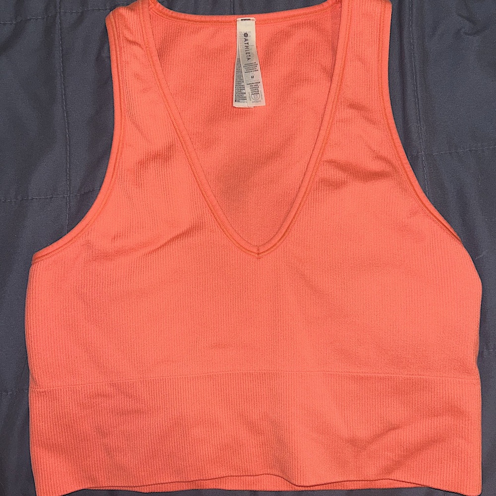 Athleta medium sports bra/crop